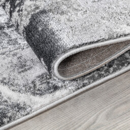 Sunset Marble Rug - Grey - Wilko - thumbnail 4