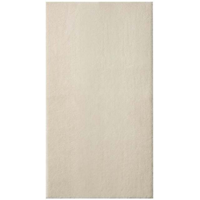 tectake Zonelle Beige Short Pile Ultra Soft Rug 110 x 60cm - Size: 87 x 50 x 137cm - Brown - Wilko - image 1