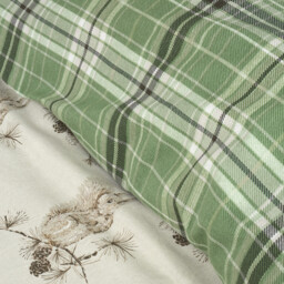 Divante Newbridge Forest Duvet Cover and Pillowcase Set - Green/Superking - Size: Super King - Wilko - thumbnail 5