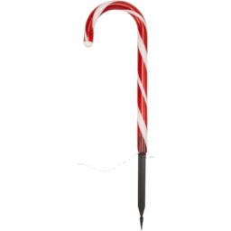 Samuel Alexander 6 Piece LED Red and White Stripe Christmas Candy Cane Light Set - Size: 38 x 10 x 10cm - Red/White - Wilko - thumbnail 4