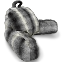 Sweet Dreams Grey Alpine Husky Back Pillow 65 x 55cm - Size: 65 x 55 x 1cm - Wilko - thumbnail 3