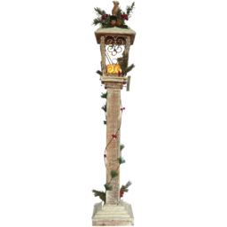 Flicker Candle Snowy Lantern - Multicolour - Sleigh Bells Ring - Wilko - thumbnail 6