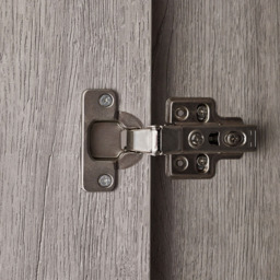 Julian Bowen Bali 2 Door Single Drawer Grey Oak Wardrobe - Size: 2 Door, Single Drawer - Wood - Wilko - thumbnail 7