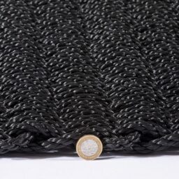 Esselle Home Didsbury Charcoal Braided Doormat 45 x 75cm - Grey - Wilko - thumbnail 6
