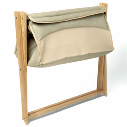 Clair de Lune Baby Sage Organic Foldable Crib - Size: 68 x 54 x 87cm - Green - Wilko - thumbnail 4