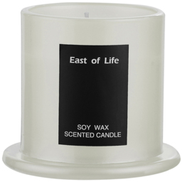 Living and Home English Pearl and Freesia Soy Wax Scented Candle - Size: 12x9x9cm - White - Wilko - thumbnail 5