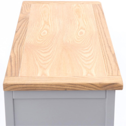 Cabinet Bits Rocca 5 Drawer Dark Grey Chrome Knob Chest of Drawers - Wilko - thumbnail 7