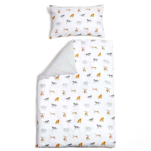 Clair de Lune Baby Jungle Dreams Cot Bedding Set - Size: 0.5 x 110 x 140cm - Multi - Wilko - image 1