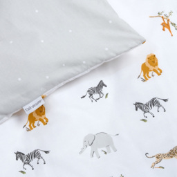 Clair de Lune Baby Jungle Dreams Cot Bedding Set - Size: 0.5 x 110 x 140cm - Multi - Wilko - thumbnail 4