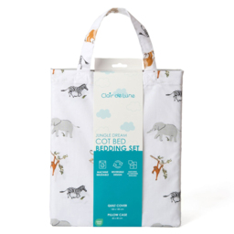 Clair de Lune Baby Jungle Dreams Cot Bedding Set - Size: 0.5 x 110 x 140cm - Multi - Wilko - thumbnail 5