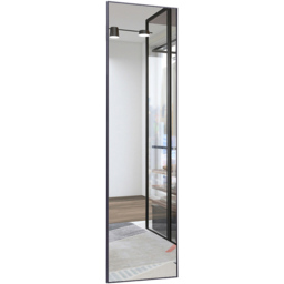 Living and Home Black Frame Modern Full Length Mirror 37 x 147cm - Size: 147 x 37cm - Wilko - thumbnail 5