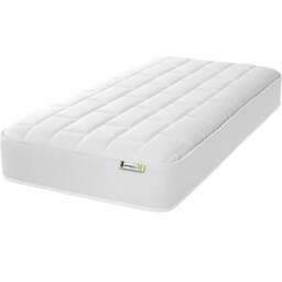 Starlight Beds Deep Single White Big Brick Memory Foam and Spring Mattress - Wilko