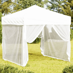vidaXL 2 x 2m White Foldable Party Tent - Wilko