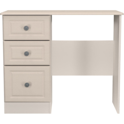 Crowndale Pembroke 3 Drawer Kashmir Ash Vanity Dressing Table Ready Assembled - Size: 80 x 93 x 40cm - Wilko - thumbnail 3
