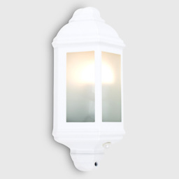 ValueLights Kayleigh White Outdoor Wall Lantern with PIR Motion Sensor - Size: 36 x 18 x 9.5cm - Wilko - thumbnail 6