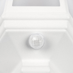 ValueLights Kayleigh White Outdoor Wall Lantern with PIR Motion Sensor - Size: 36 x 18 x 9.5cm - Wilko - thumbnail 4
