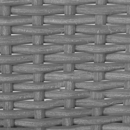 Outsunny Rattan Bistro Set Weave Grey - Size: 2 Seater - Wilko - thumbnail 5