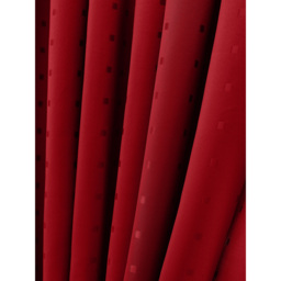 Alan Symonds Madison Red Ring Top Curtain 168 x 229cm - Size: W 168 x D 229cm - Wilko - thumbnail 7