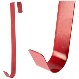 Shatchi Red Metal Wreath Hanger Green - Size: 39 x 1.5 x 30cm - Wilko - thumbnail 4