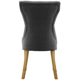 Naples Set of 2 Grey Dining Chair - LPD Home - Wilko - thumbnail 6