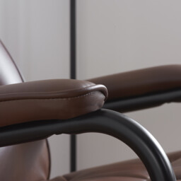 Memphis Swivel Chair Tan - Wilko - thumbnail 6