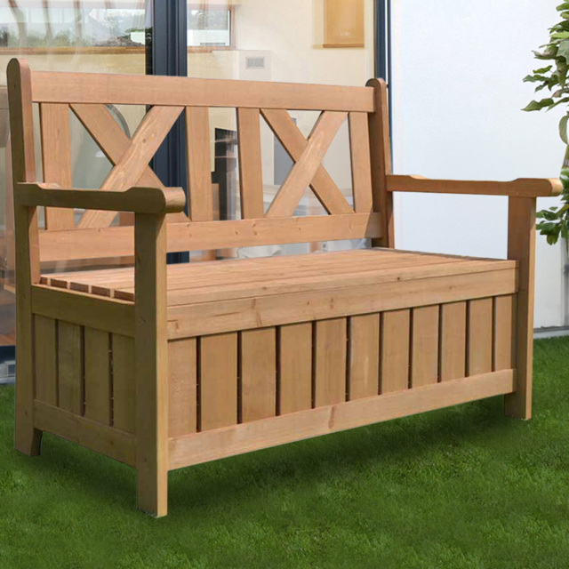 Airwave 26 x 43 x 106cm Seated Storage Bench - Wilko - image 1