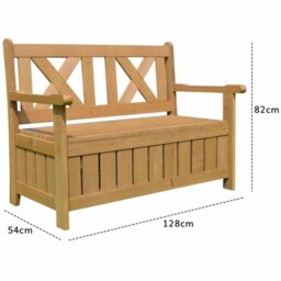 Airwave 26 x 43 x 106cm Seated Storage Bench - Wilko - thumbnail 7