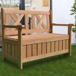 Airwave 26 x 43 x 106cm Seated Storage Bench - Wilko - thumbnail 1