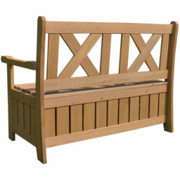 Airwave 26 x 43 x 106cm Seated Storage Bench - Wilko - thumbnail 5