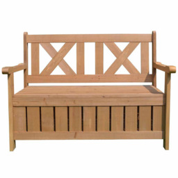 Airwave 26 x 43 x 106cm Seated Storage Bench - Wilko - thumbnail 4