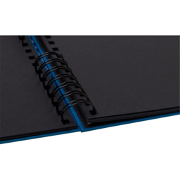 Exacompta Neo Deco French Blue Spiral Photo Album 50 Sheets 150 Photos - Size: 3 x 32 x 22cm - Wilko - thumbnail 7