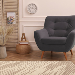 Esselle Home Aura Storm Natural and Mink Rug 160 x 230cm - Grey - Wilko - thumbnail 7