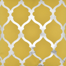 Velosso Arabesque Ochre Filled Cushion 43 x 43cm 2 Pack - Yellow - Wilko - thumbnail 3