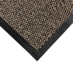 JVL Commodore Brown Black Barrier Mat 80 x 140cm - Cream - JVL Homewares - Wilko - thumbnail 3