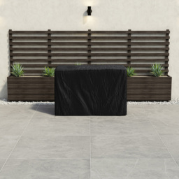 Garden Vida Black Polyester Garden Furniture Cover 146 x 74 x 109cm - Size: 109 x 146 x 74cm - Wilko - thumbnail 4