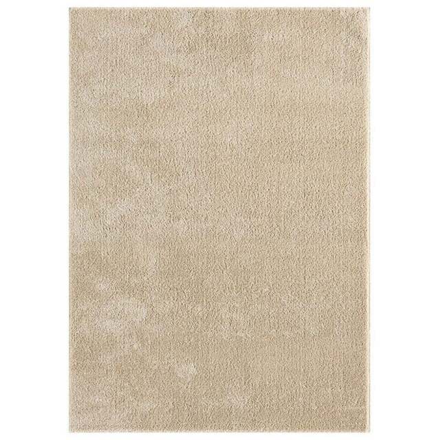 Desire Rugs Comfy Light Beige Anti Slip Felt Backing Rug 160 x 220cm - Cream - Wilko - image 1