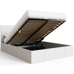 GFW Small Double White End Lift Ottoman Bed - Wilko - thumbnail 5