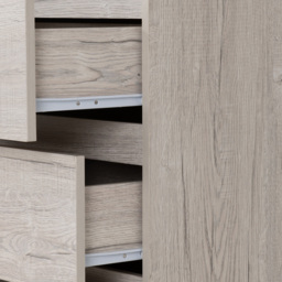 Seconique Malvern 8 Drawer Urban Snow Chest of Drawers - White - Wilko - thumbnail 6
