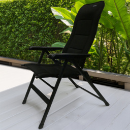 Lifestyle Navarra Baza Small Chair Set of 2 - Size: 118 x 61 x 80cm - Black - Wilko