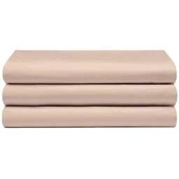 Serene Single Honeydew Flat Bed Sheet - Cream - Wilko