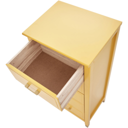 Palazzi 5 Drawer Mustard Narrow Chest of Drawers - Yellow - Wilko - thumbnail 7