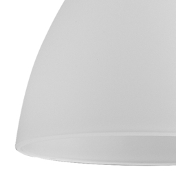 ValueLights Fusion Glass Bowl Shaped Shade 3 Pack - Size: 11 x 13.5 x 13.5cm - White - Wilko - thumbnail 4