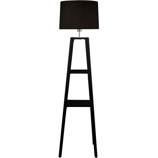 Lighting Collection Brea 2 Tier Grey Ceiling Shade - Size: 152 x 41 x 41cm - Black - Wilko - image 1