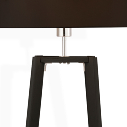 Lighting Collection Brea 2 Tier Grey Ceiling Shade - Size: 152 x 41 x 41cm - Black - Wilko - thumbnail 5