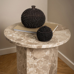 Florence Naxos Brown Marble Side Table - Furniture To Go - Wilko - thumbnail 5
