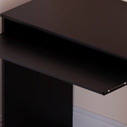 Vida Designs Huby Computer Desk Black - Size: 75 x 80 x 48cm - Wilko - thumbnail 7