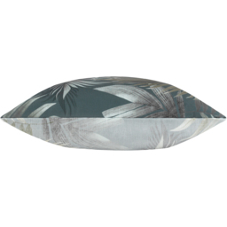 Evans Lichfield Palma Green Botanical Outdoor Reversible Cushion - Size: 43 x 43 x 10cm - Multi - Wilko - thumbnail 4