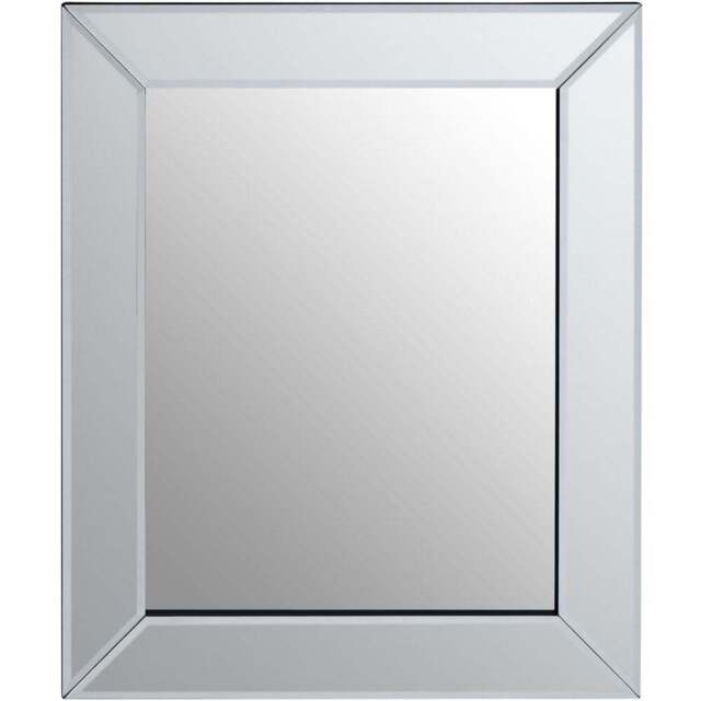 Premier Housewares Sana Wall Mirror - Size: 69 x 58cm - Wood - Wilko - image 1
