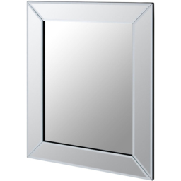 Premier Housewares Sana Wall Mirror - Size: 69 x 58cm - Wood - Wilko - thumbnail 4