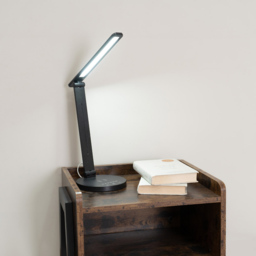 ValueLights Kiko Matte Black Dimmable LED Table Lamp - Wilko - thumbnail 6